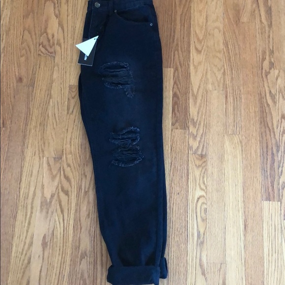 NWT Pretty Little Thing Black Jeans - Picture 6 of 6